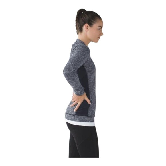 Lululemon Think Fast Long Sleeve Top Workout Activewear Running Women's 2 - Picture 4 of 13